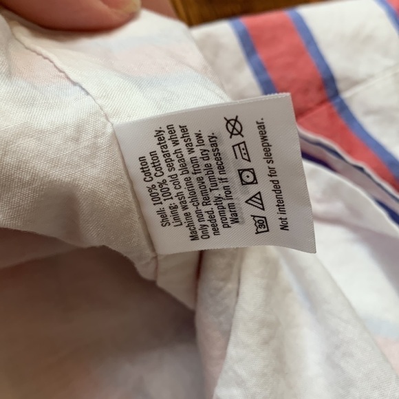 Janie and Jack Red and Blue Pleated Sundress - Picture 9 of 9